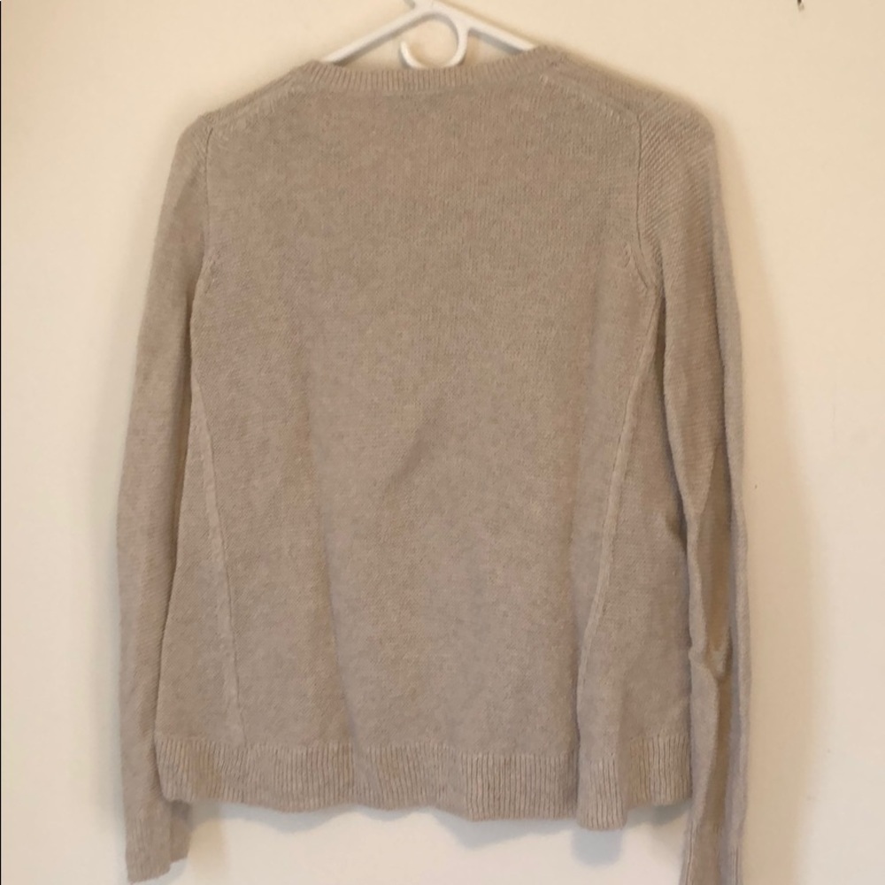 Madewell waffle print pullover sweater - Picture 3 of 3